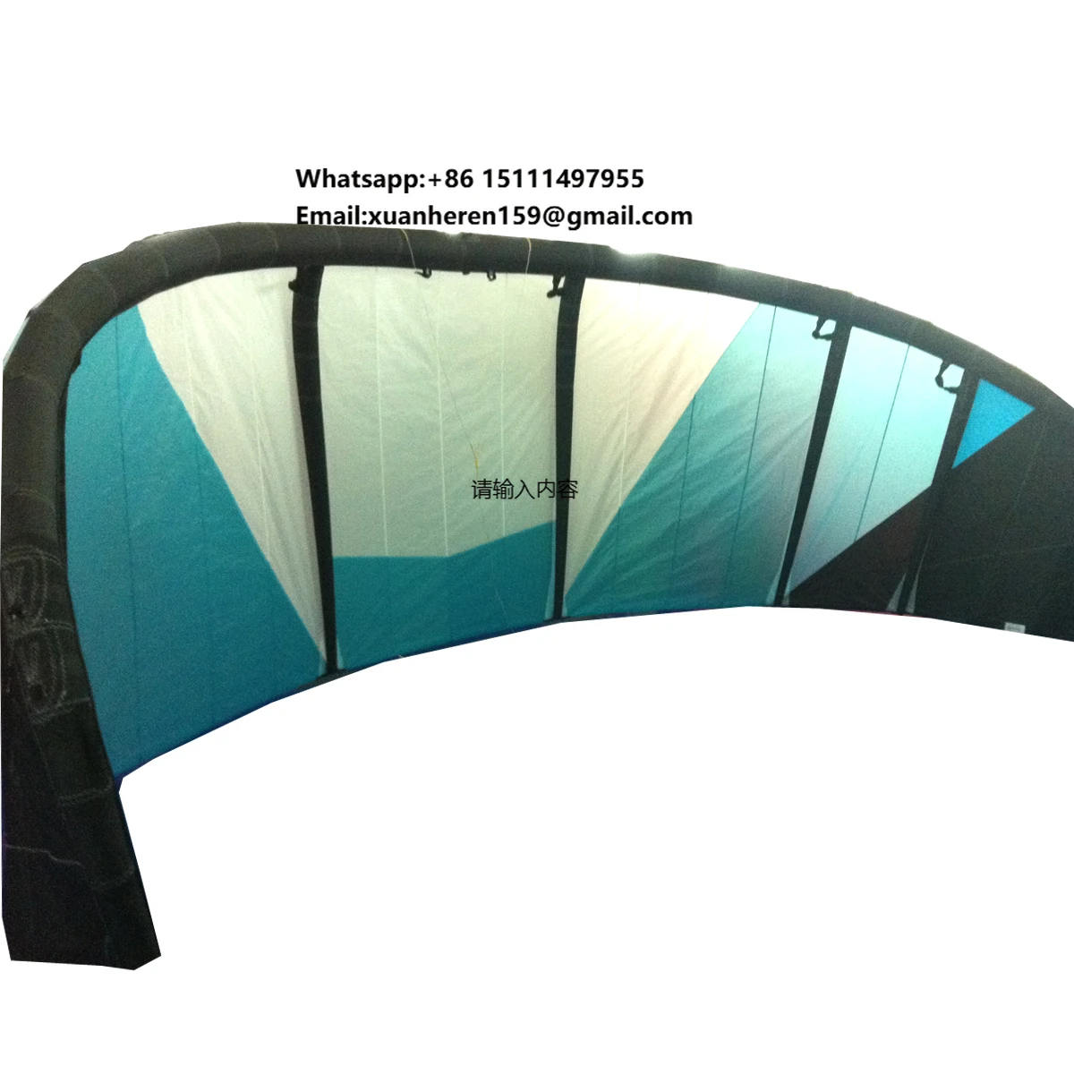 Hot Sale Customize Length Inflatable Kitesurfing Kite