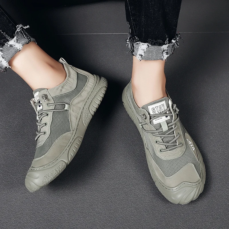 

2025 Популярная дышащая технологичная модная спортивная обувь с высоким берцем для молодежной обуви, новая модная легкая и универсальная спортивная обувь