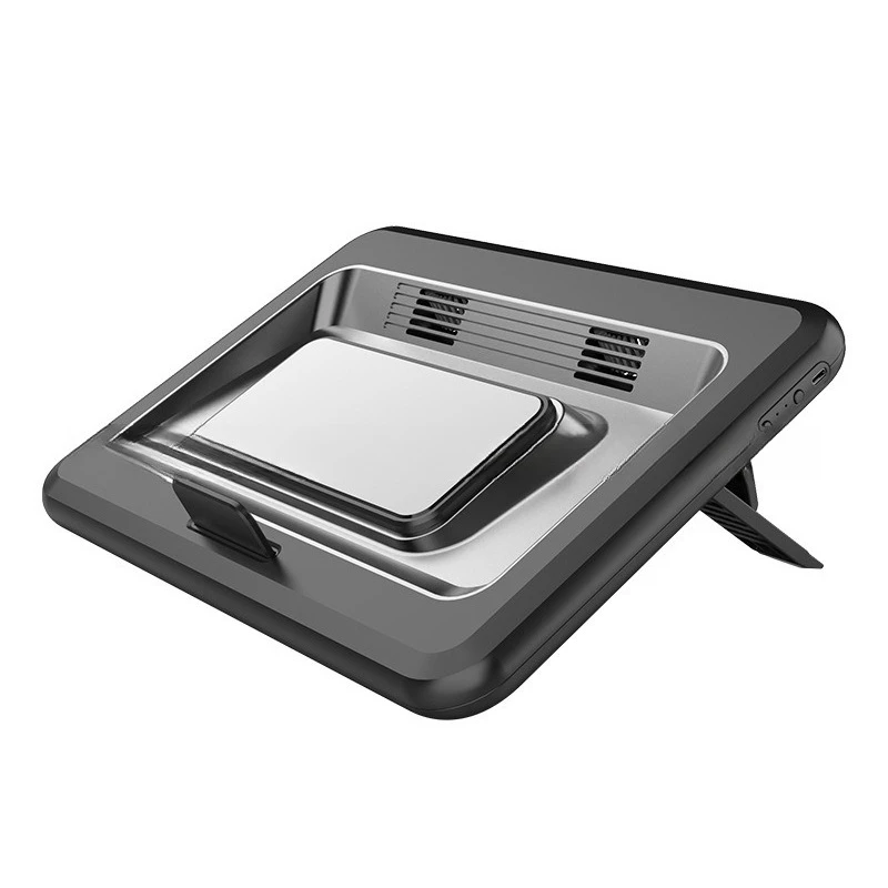 

Semiconductor notebook radiator wind pressure game base air cooling silent cooling computer bracket 9V