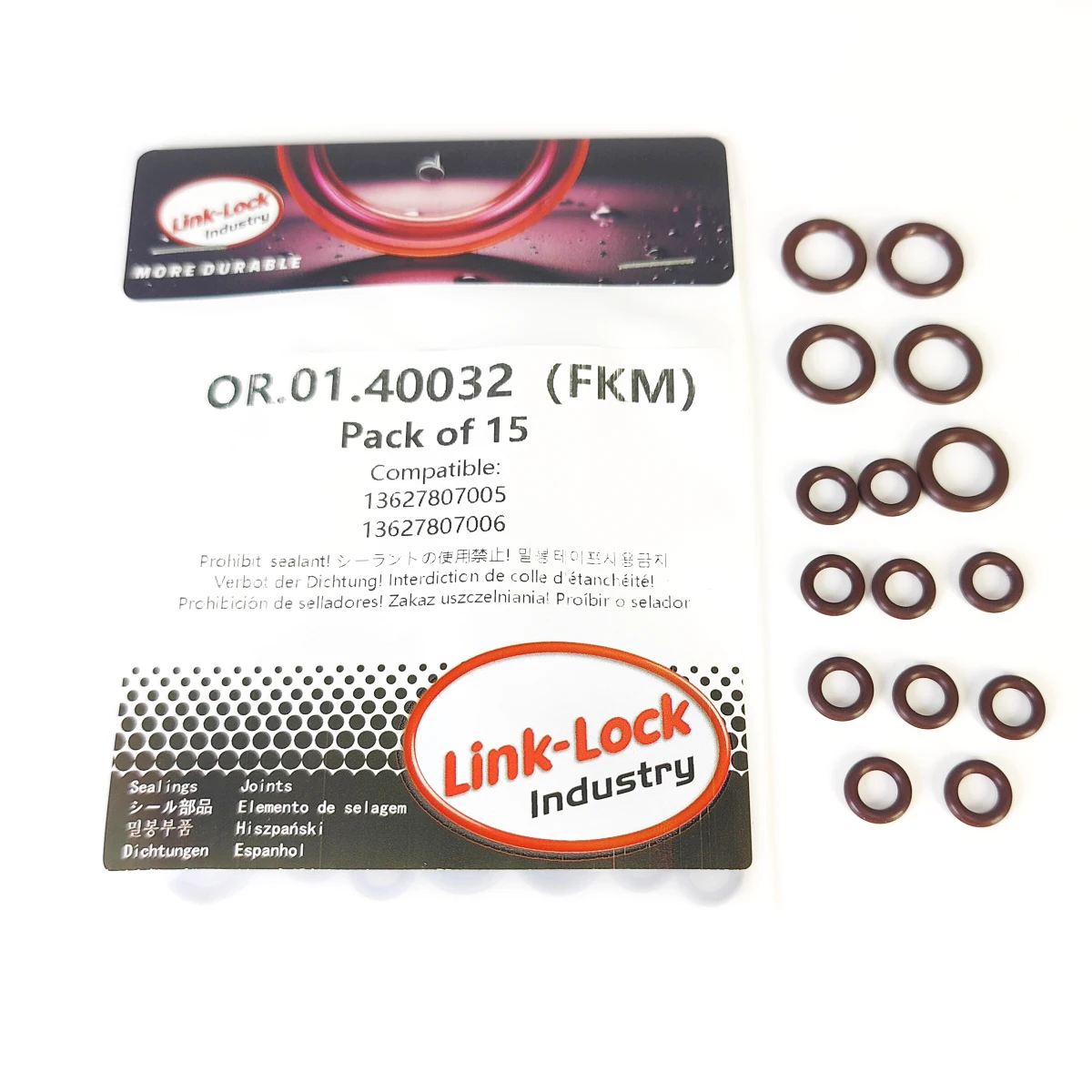15PCS Fkm Viton OR.…