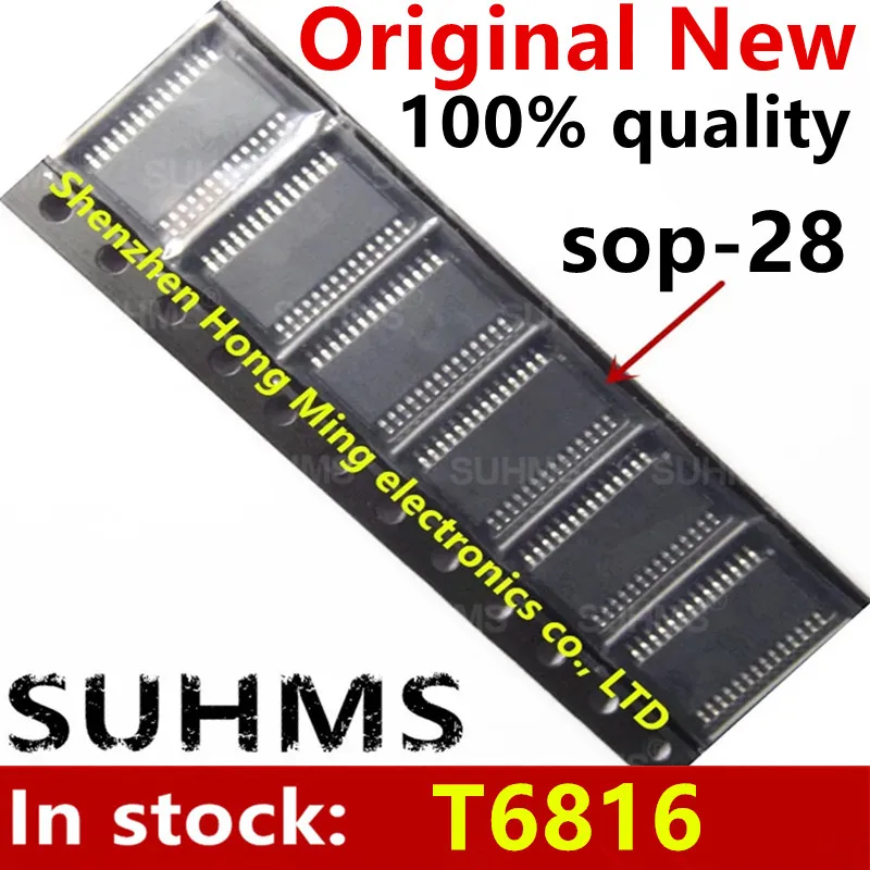 

(2-10piece)100% New T6816 T6816-TIQ T6816-TIQY sop28