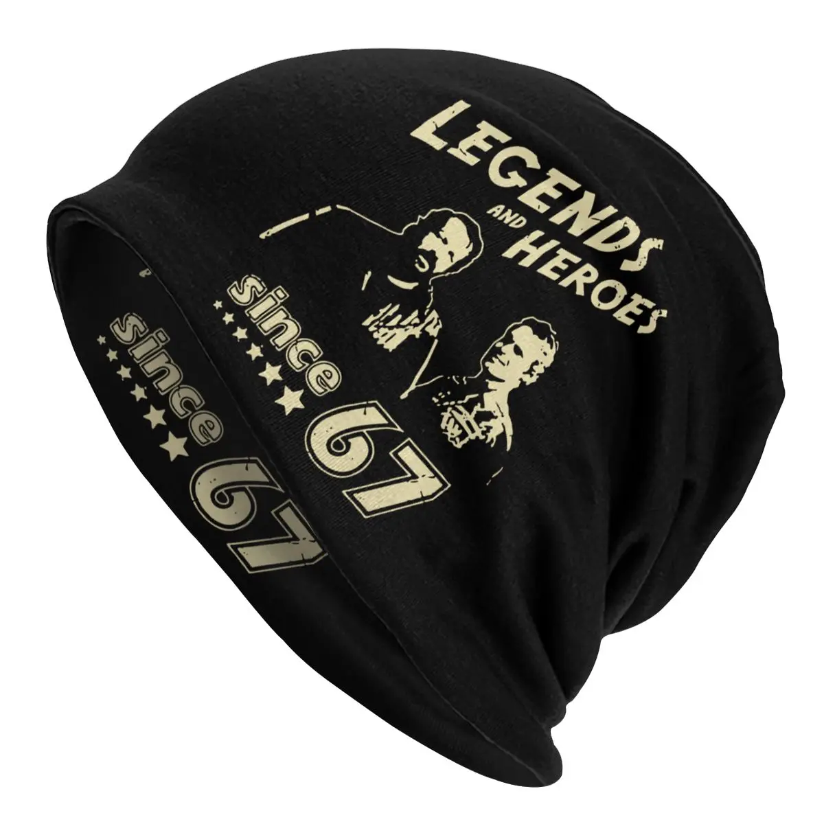 Bud Spencer Legends And Hero Since 67 Bonnet Hat Knitting Hats Vintage Street Skullies Beanies Hats Terence Hill Head Wrap Caps