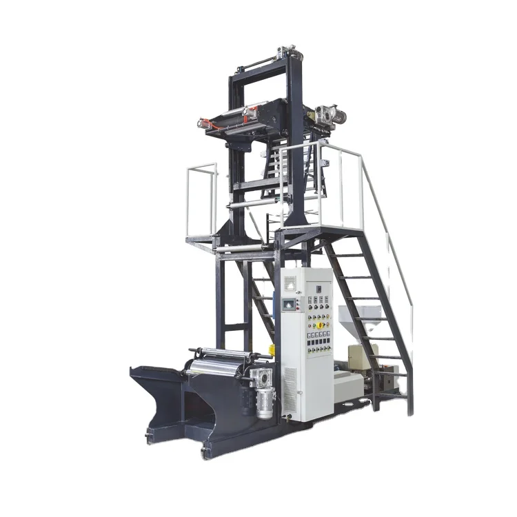 Baihao 11KW Mini estiramento plástico HDPE LDPE extrusora máquina de sopro de filme agrícola