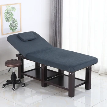 휴대용 닦을 수 있는 마사지 테이블 홀, 접이식 금속 마사지 테이블, 운반 케이스, Matrass Plantes, 전신 카밀라 살롱 가구