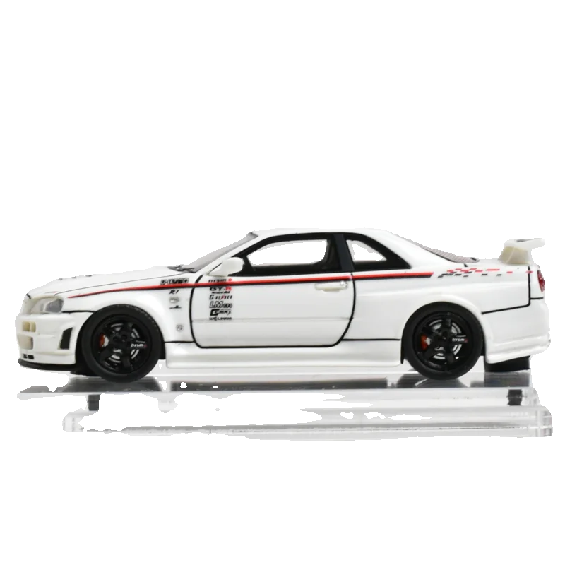 IG 1:64 GTR R34 Z-TUNE JDM Resin Diecast Model Car