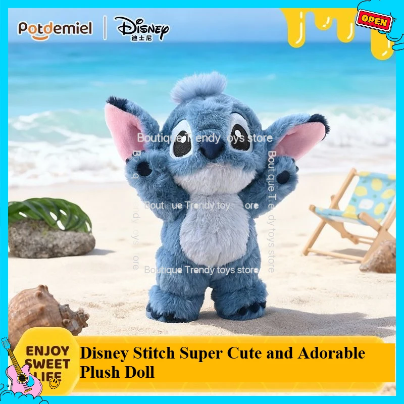 

Genuine Disney Stitch Plush Toy Anime Lilo & Stitch Stuffed Toys Kawaii Cartoon Cute Plsuh Doll Anime Toys Kids Birthday Gift