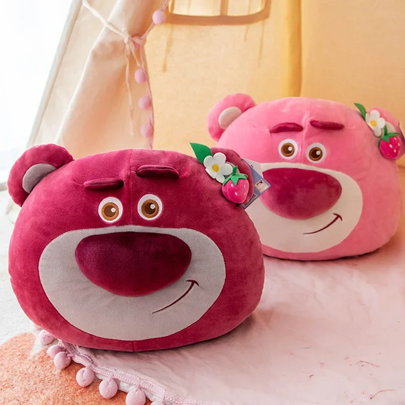 

Disney История игрушек Kawaii Lotso плюшевая игрушка 38 см мультфильм и искусственная Подушка Рождественский подарок кукла детские подарки