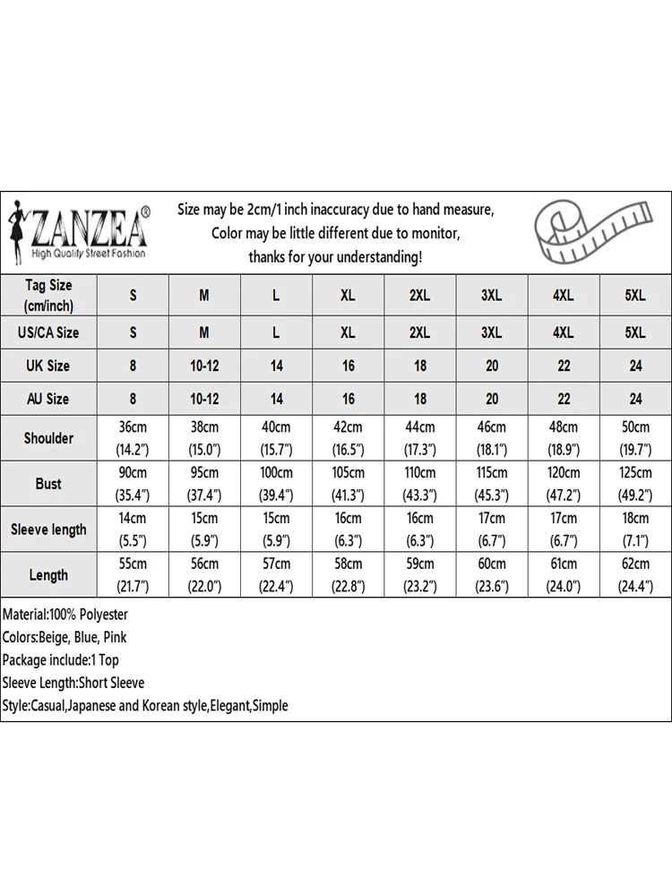 ZANZEA Sweety Korean Fashion Blouse Fashion Colorful Dot Ruffles Shirts Holiday Summer Stitching Pleats Tops Casual Loose Tunics