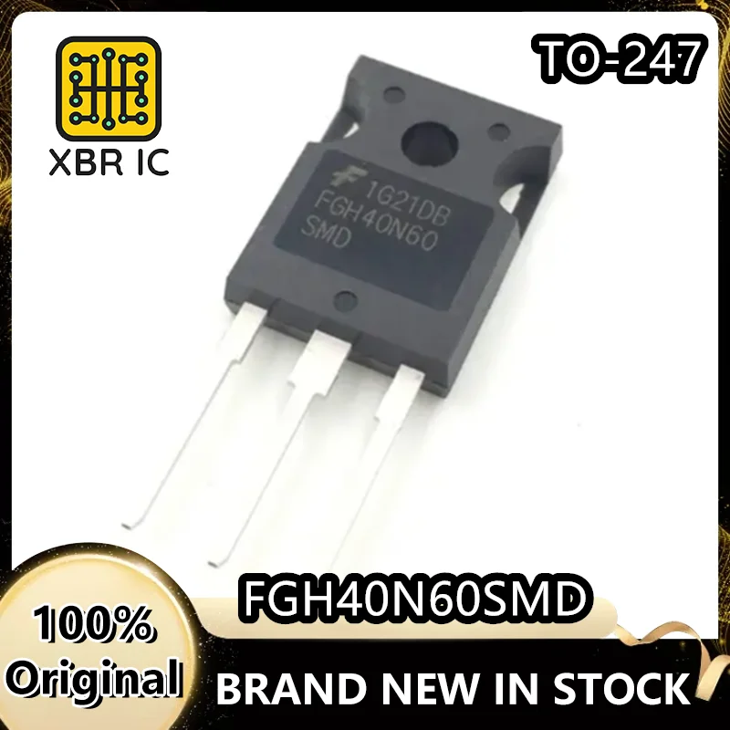 

(10/30 pieces) FGH40N60SMD FGH40N60 40N60 TO-3P MOSFET 40A 600V Brand New Genuine Original Product In Stock