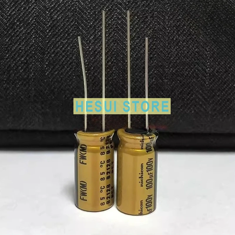 100UF 100V FW gold audio filter electrolytic capacitor for 63V100UF