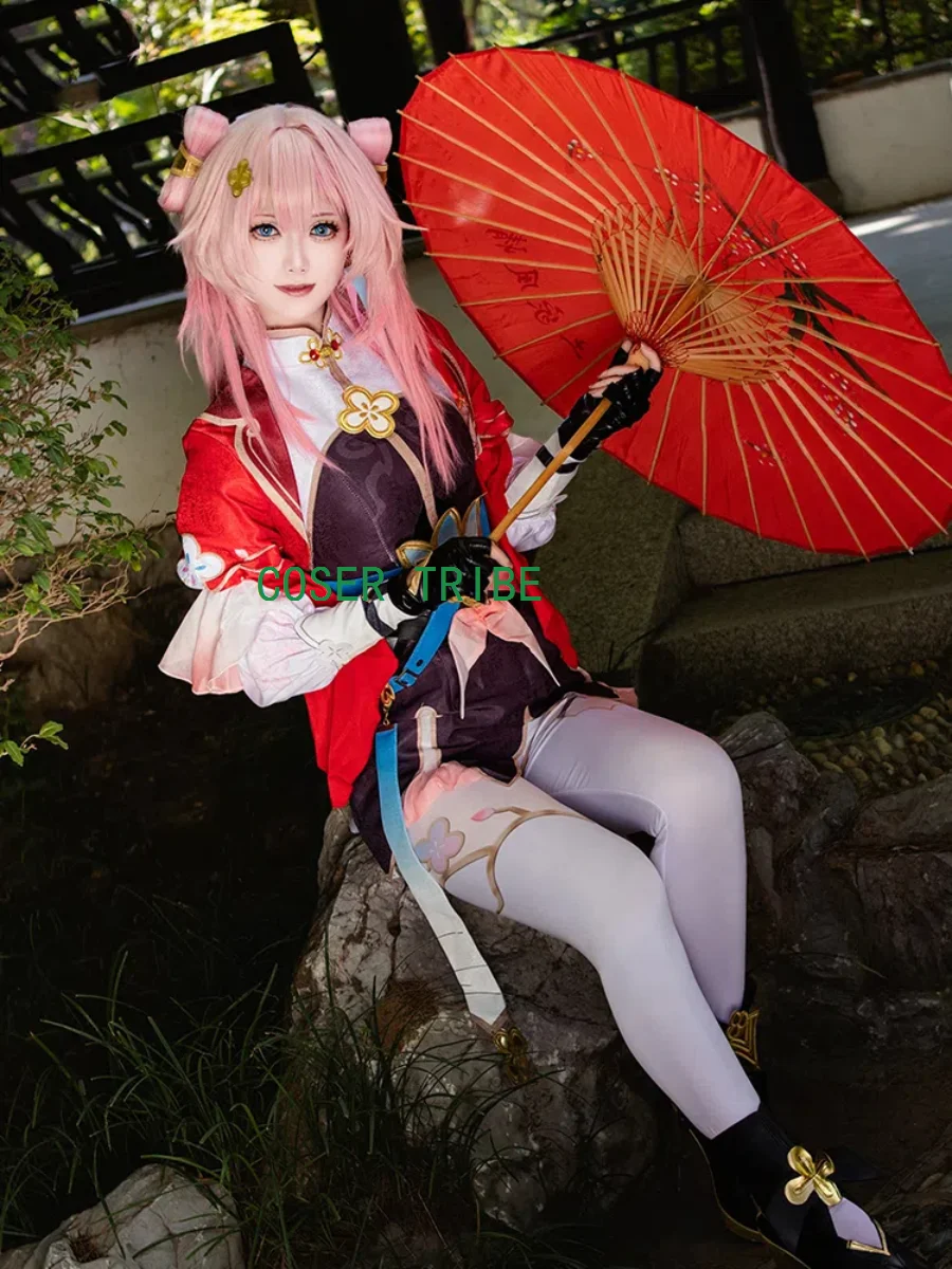 COSER TRIBE Honkai: Star Rail March 7th Women Cosplay Costume Cos Game Anime Party Uniform Hallowen Play Role Clothes Clothing