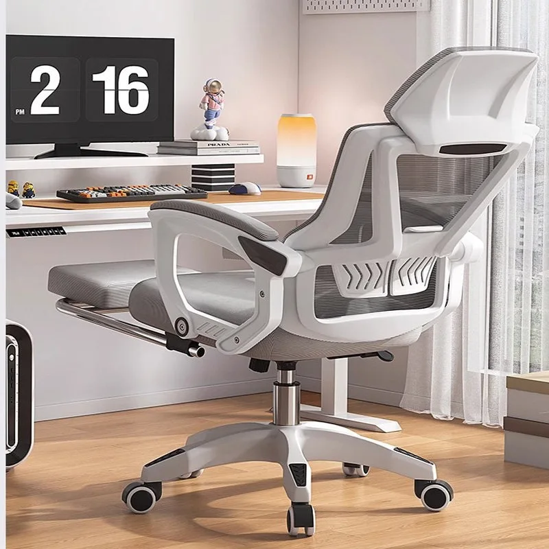 Gameing Rolling Office Chair High Back Swivel Designer Office Chair Comfortable Ergonomic Arm Silla De Oficina Home Furniture