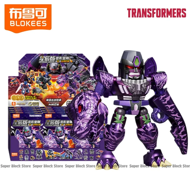 Bloques de Construcción BLOKEES Transformers Edición Estrella 6ª, Megatron, Optimus Primal, Cheetor, Modelo de Ensamblaje, Juguete, Adornos, Regalo