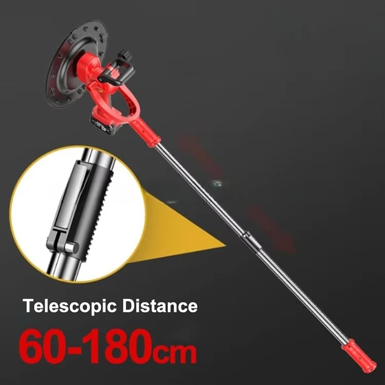 Speed Adjustable Professional Handheld  Cordless Concrete Cement Mixer for Putty Paint Mortar Mixing Industrial