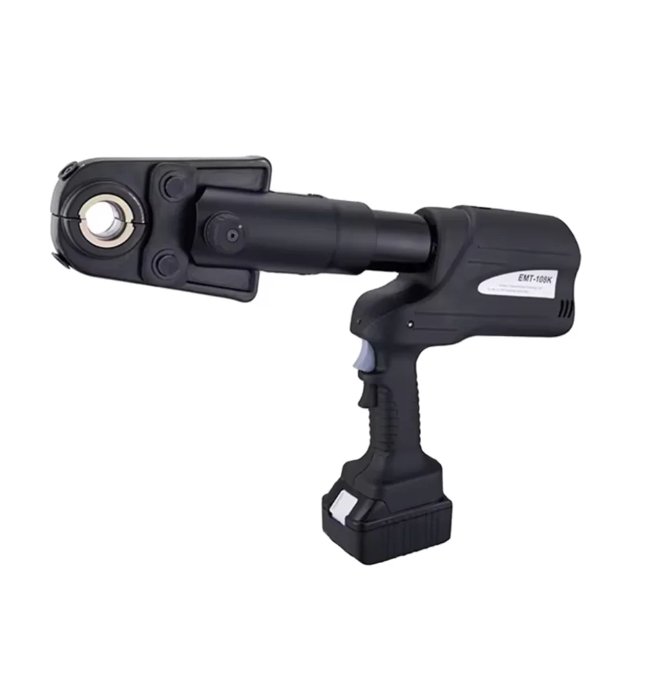 أداة هيدروليكية تعمل بالبطارية EMT-108K لتجعيد أداة الطاقة لأنابيب النحاس والفولاذ المقاوم للصدأ