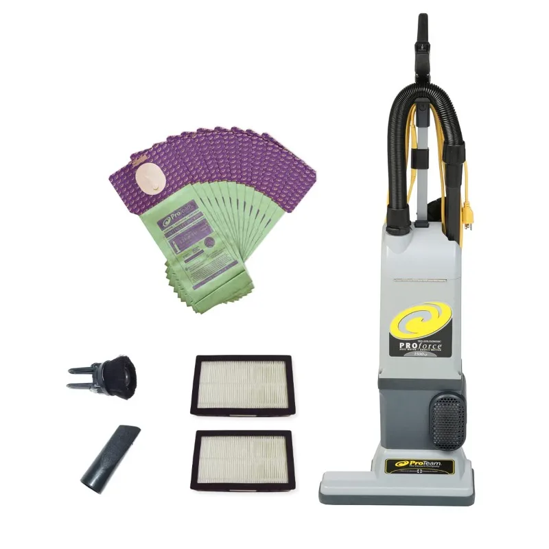 

ProTeam ProForce 1500XP, Commercial Upright Vacuum with On-Board Tools, Corded Upright Vacuums