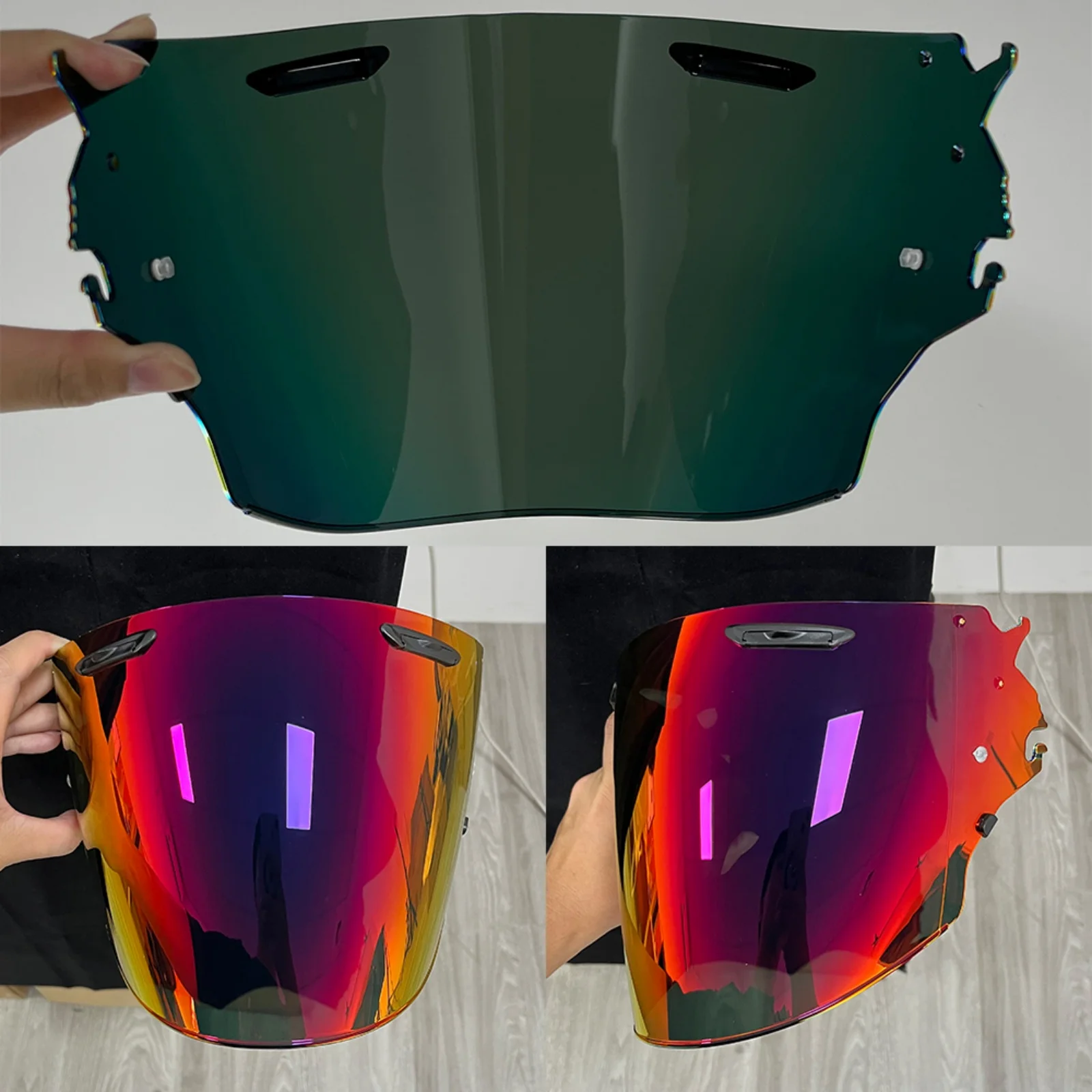VAS-Z Visor for ARAI VZ-RAM,VAS-Z,SZ-R VAS,SZ-R EVO Shield UV Protection Helmet Lens Visiera Casco