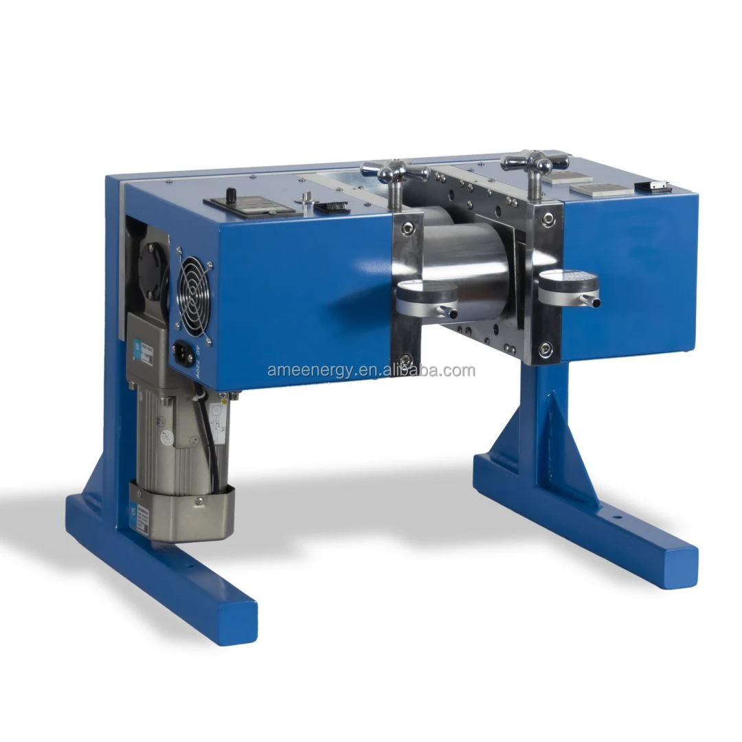 آلة الضغط الدوارة العمودية آلة التقويم لتقويم القطب الكهربائي للبطارية