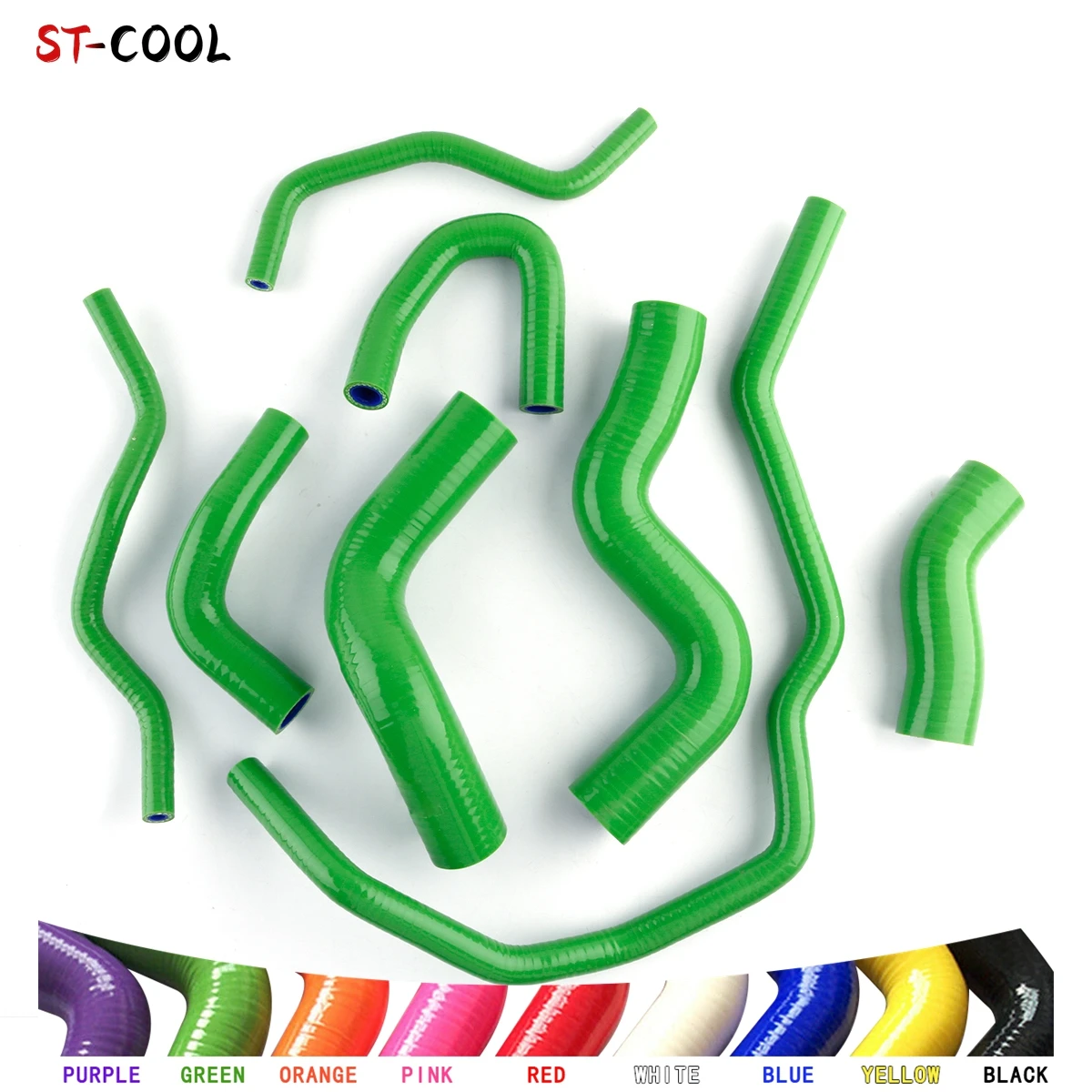 

For 2003-2009 VW Volkswagen Golf MK5 GTI 2.0 TFSI Turbo 2004 2005 2006 2007 2008 Heater Radiator Hoses Kit Silicone Tubes 8Pcs