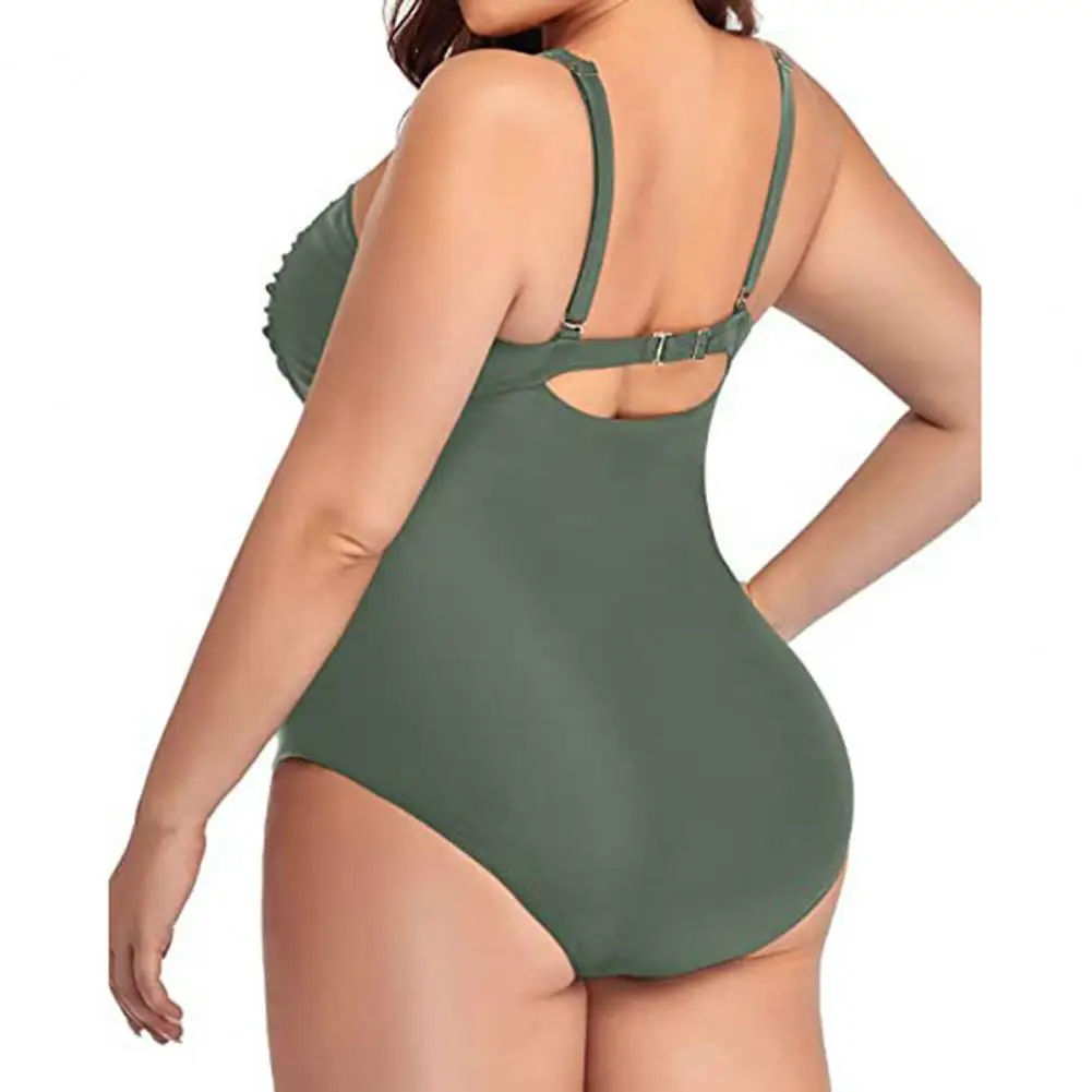 

Цельный купальник с глубоким v-образным вырезом, боди, однотонное бикини на подтяжках, женский купальник, купальный костюм, пляжная одежда, купальники