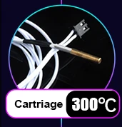 Trianglelab ® NTC 100K Ohm B3950 Thermistor-Kartuschensensor für Hohe Temperaturen bis 280°C ℃ für V6 PT100 V6 Heizblock 3D-Drucker – Detail 8