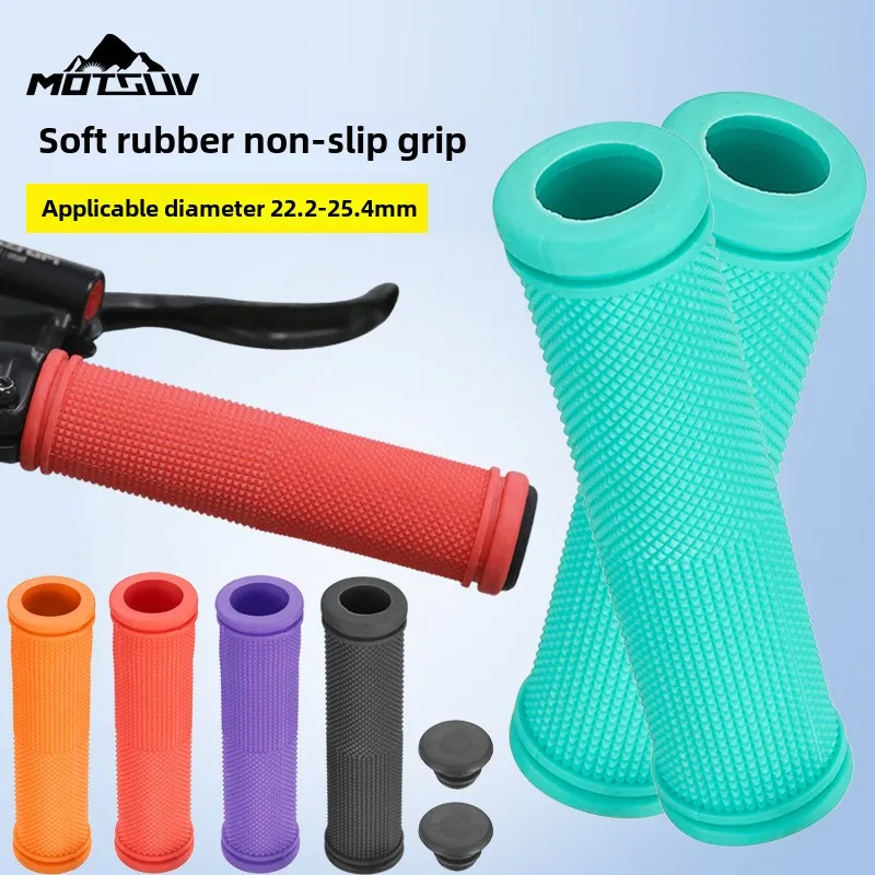 

1 Pair Handlebar Grips Bicycle Ergonomic Structure Bicycle Wheel MTB Mxb Sponge Good Shock Absorption Dead flying bike Grips
