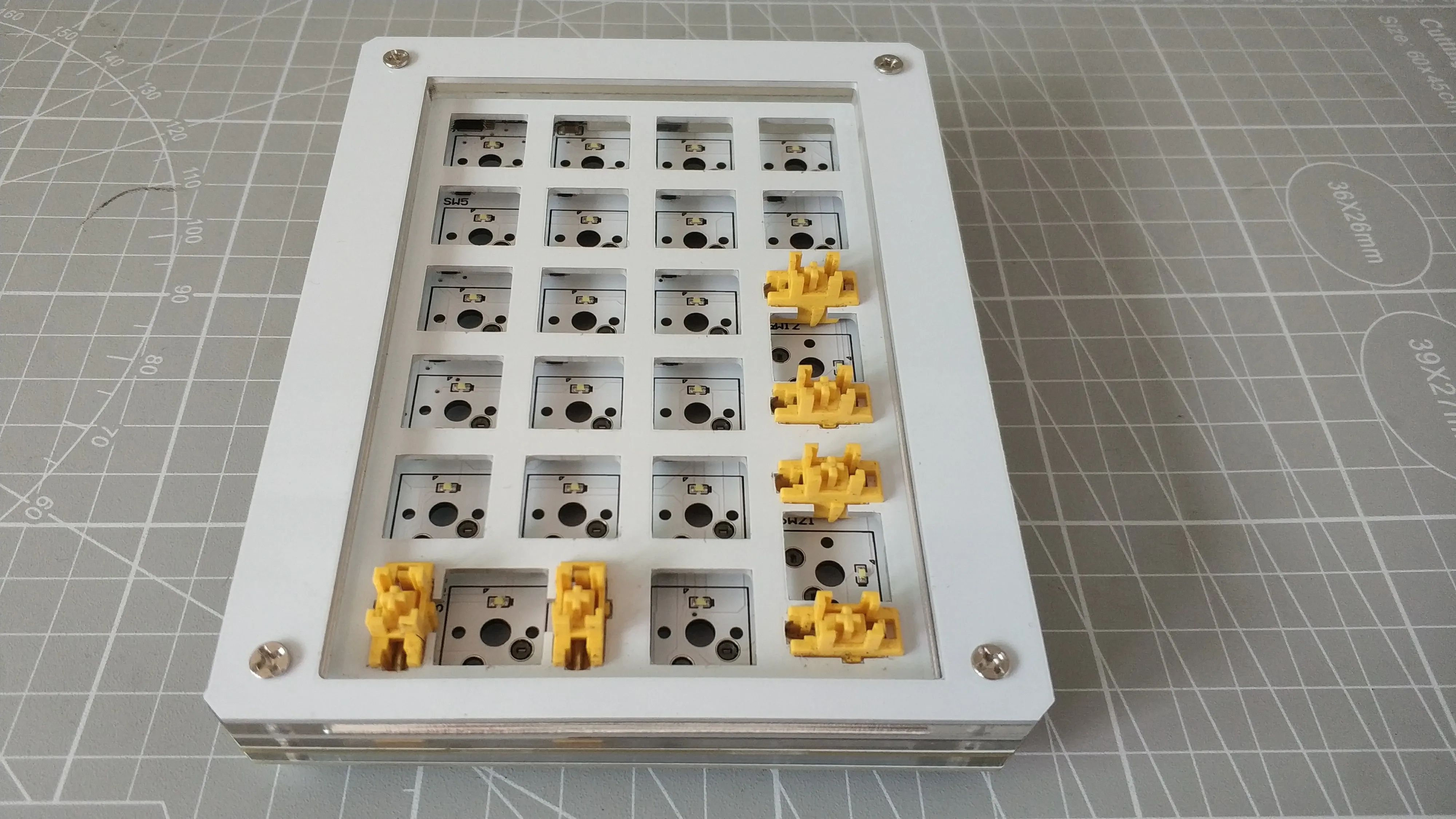 Usb Custom Knob Mechanical Custom Keypad PAD Kit PCB Positioning Plate PBT Key Cap Housing