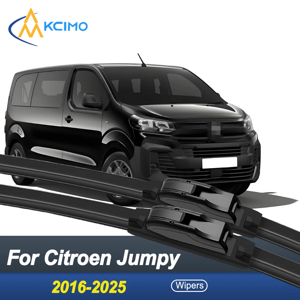 

2PCS New Wiper Blades for Citroen Jumpy K0 2016-2025 Citroën Dispatch (UK and Ireland) Citroën SpaceTourer (passenger) Peugeot