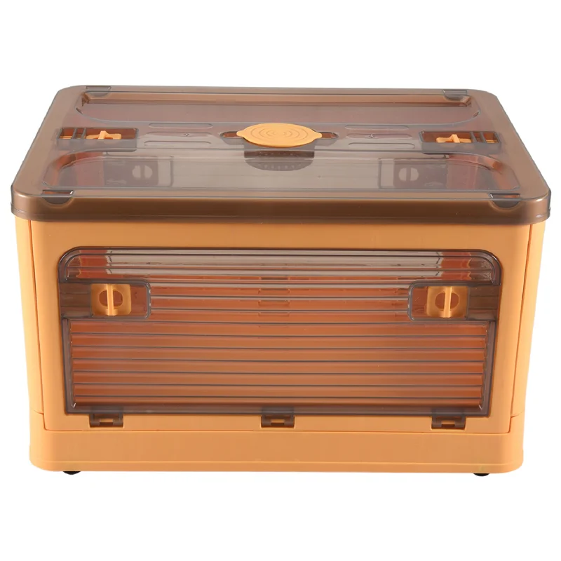 

-AT52 Складной ящик для хранения с крышкой и защелкой, ящик для хранения, ящики для хранения одежды