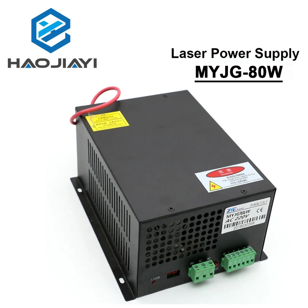 

HAOJIAYI 80W CO2 Laser Power Supply for CO2 Laser Engraving Cutting Machine MYJG-80W category