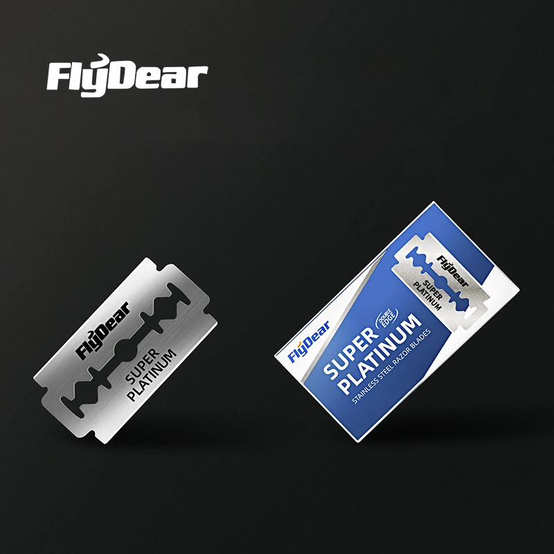 

50/100 шт., лезвия с двойным лезвием, мужская бритва для бритья, мужские лезвия, профессиональная парикмахерская бритва, триммер для бороды, инструмент