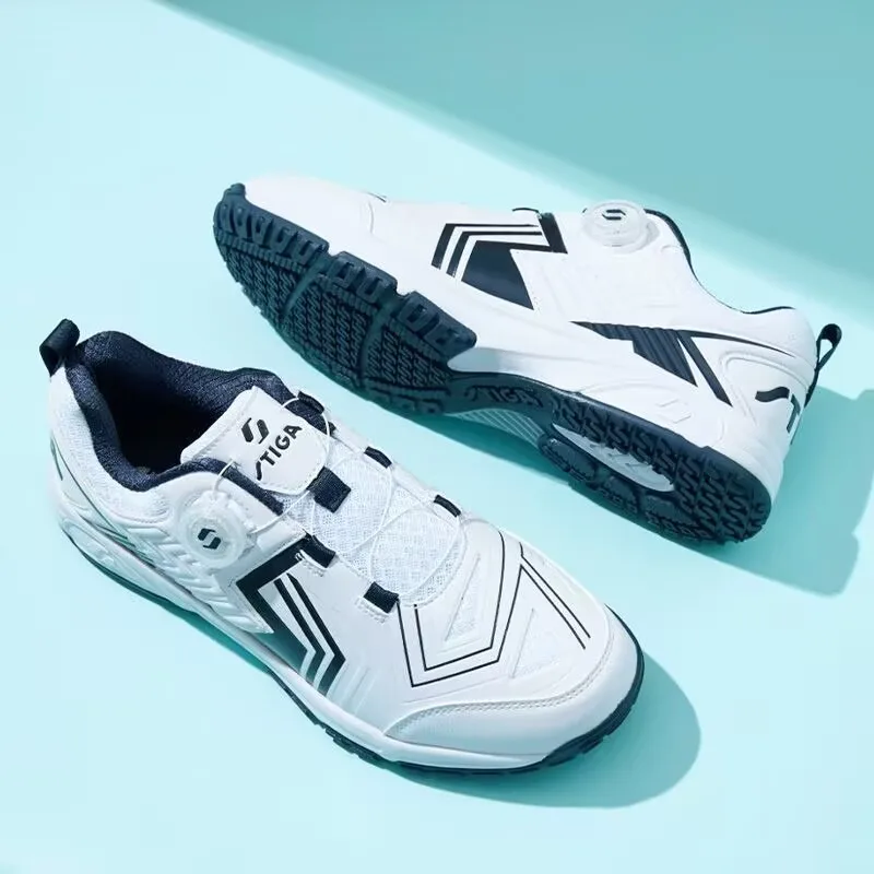 Luxury Brand Table Tennis Shoes Comfortable Badminton Shoes Anti-Slippery Tennis Shoes Super Light Indoor Court Shoe Couples