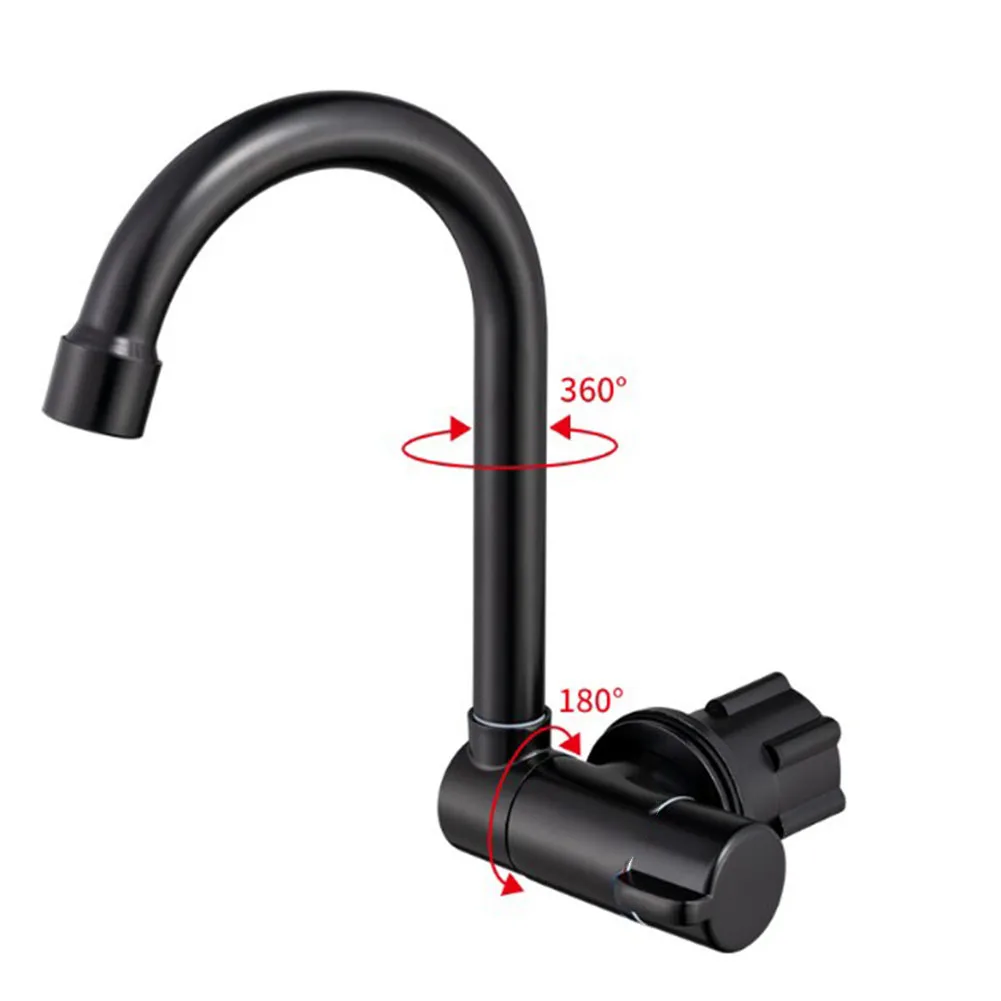 167*86mm 360-Degree Rotating RV Faucet With Covered Sink Cold Water Faucet Tap Kitchen Bathroom For RV Marine Boat Deck Hatch - view 4