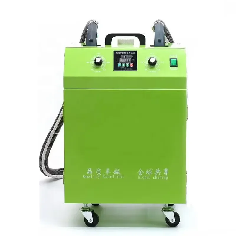 Double Head High Speed Auto Post Bed Short Thread Suction Slitter Cutter Trimmer for Garment Industry Model