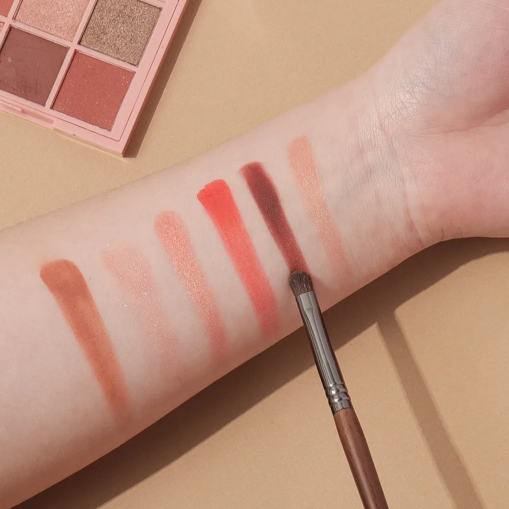 OVW 2PCS Makeup Brush Cosmetic Tool For Small Shade Eyelid Brush Pony Weasel Synthetic Make Up Brush