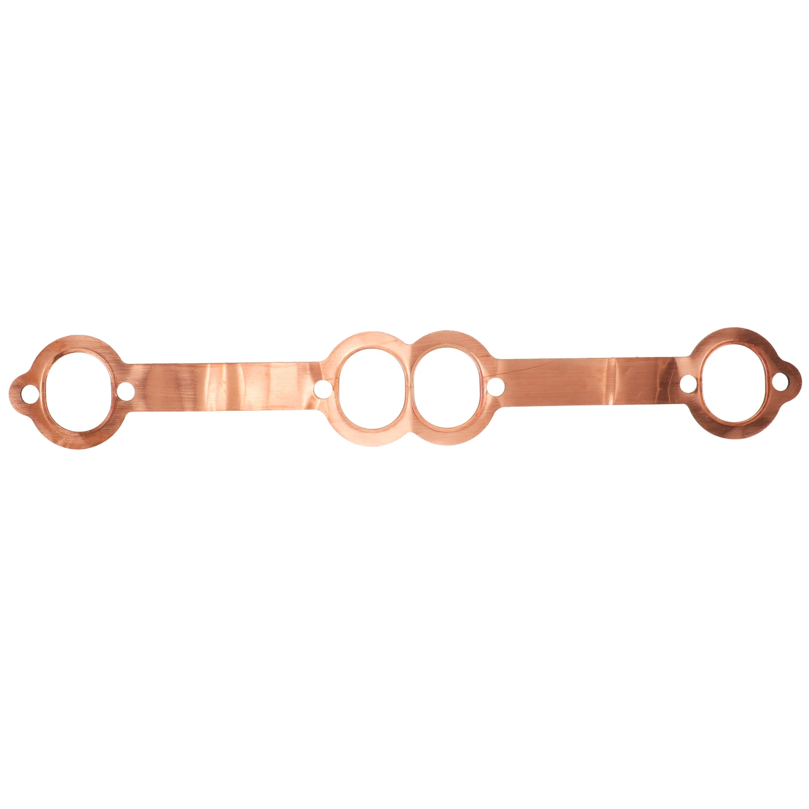 

Copper Oval Port Exhaust Manifold 350 Leak Proof Automotive Seal Gasket Vehicle Accessory Precision Machined Pair Durable High
