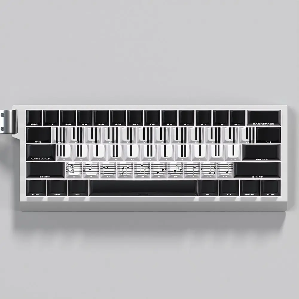 

74 Keys Laputa: Castle in The Sky Keycaps Anime Key Cap Set Cherry PBT Side Print Translucent for Mechanical Keyboard 61/65/68