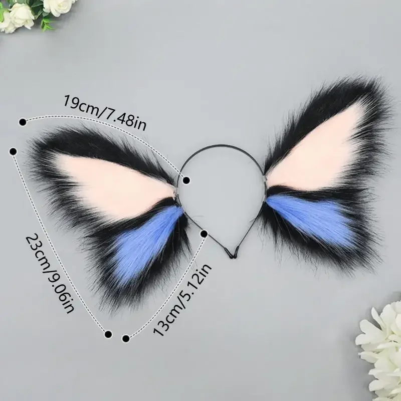 Fairies Elf Butterfly Animal Ear Band Costume Adjudable Costume ACCESSOIR pour les fêtes d'Halloween Roleplay