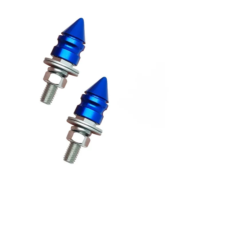 Motorcycle Bolts License Plate Screws For License Plate Decoration Easy Installation Variety Of Finishes Decorative Spire Cap