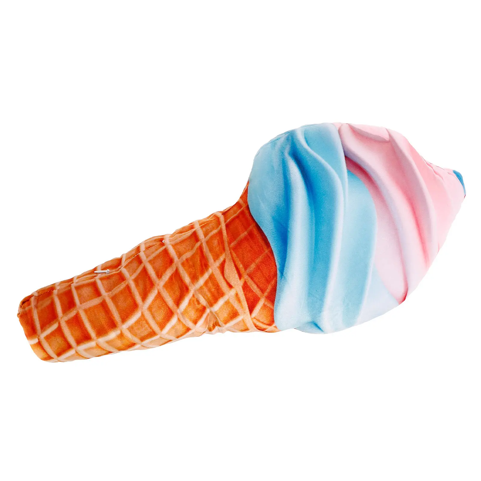 

Ice Cream Pillow Soft Stuffed Cushion Comfortable Sofa Throw Pillow Decorative 3D Ice Cream Cone Cushion for Bedroom Living Room