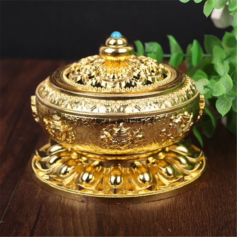 

Classical Copper Alloy Antique Incense Censer Simple Aromatherapy