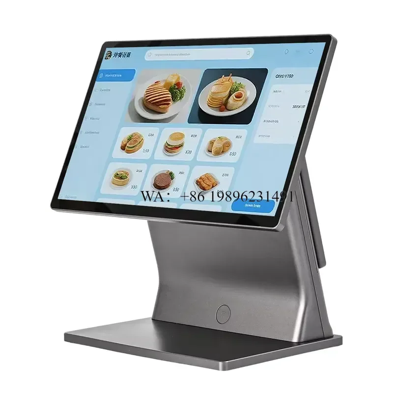 15.6 Inch Cash Register POS System Aluminum Alloy Shell Touch Screen All-in-One POS Windows Android
