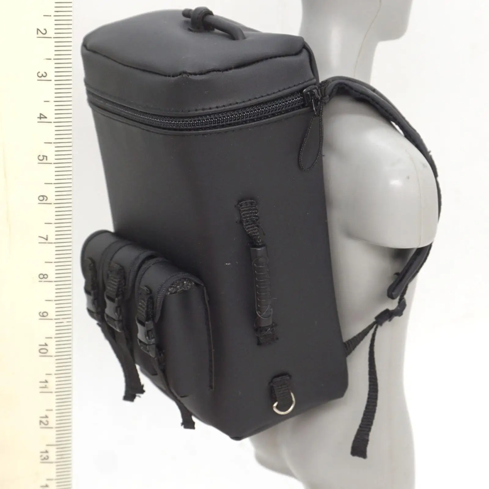 

1/6 Scale Diving Backpack Doll Model Clothes Handmade Action Figures Bag