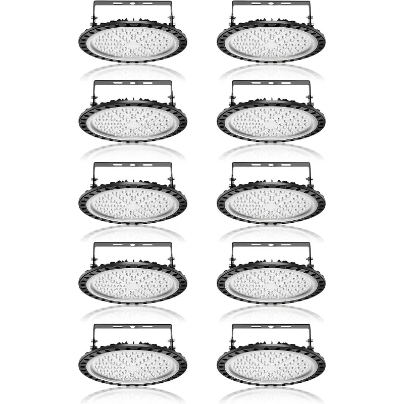 

LED High Bay Light,300W 30000LM UFO LED High Bay Light,6500K Daylight Shop Lights for Workshop , IP65 Waterproof LED Commercial