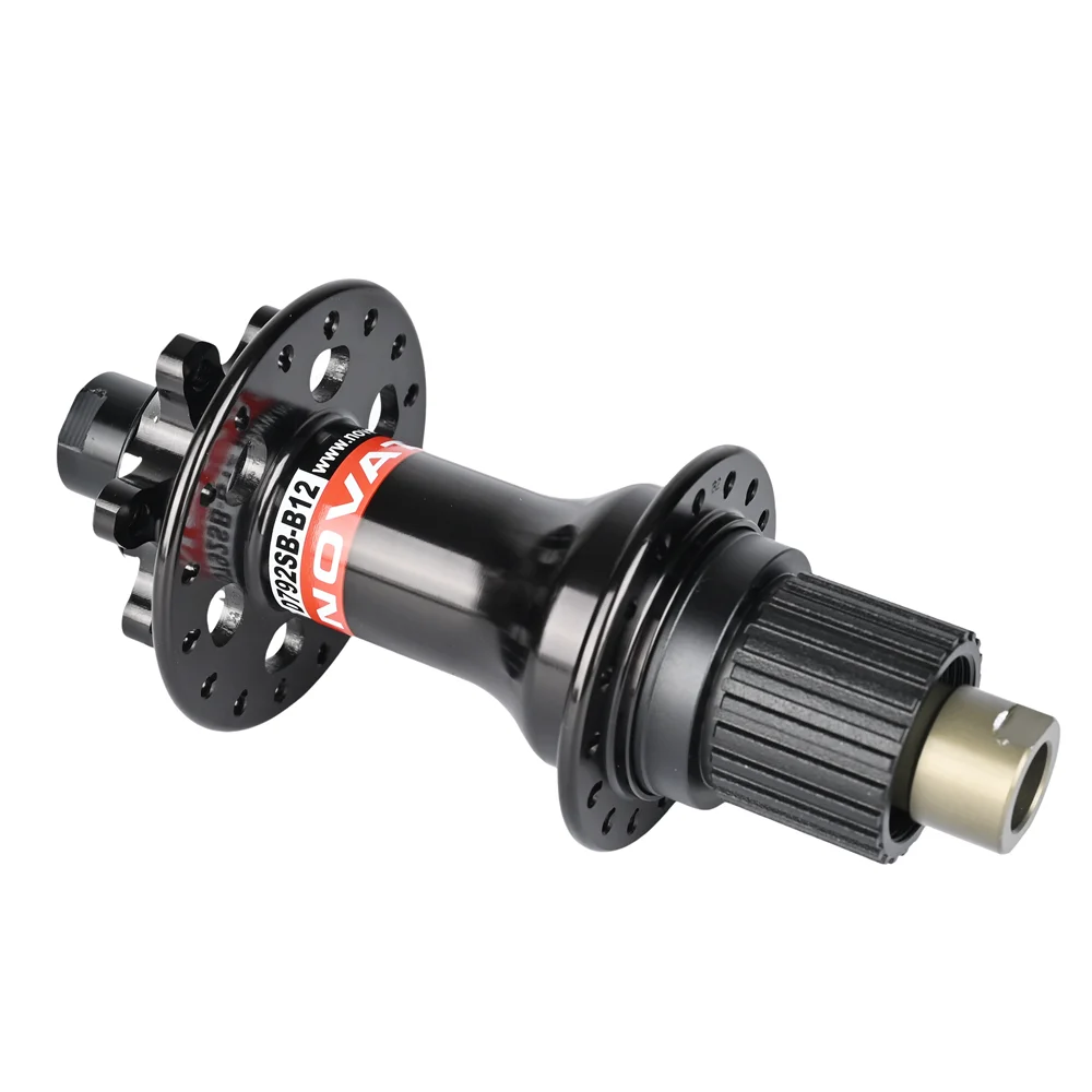 Novatec D791SB D792SB MTB Rennradnabe 24/28/32 Löcher Micro Spline MS XD 12-Gang-Schnellspanner Steckachse BOOST Lagernaben – Detail 6