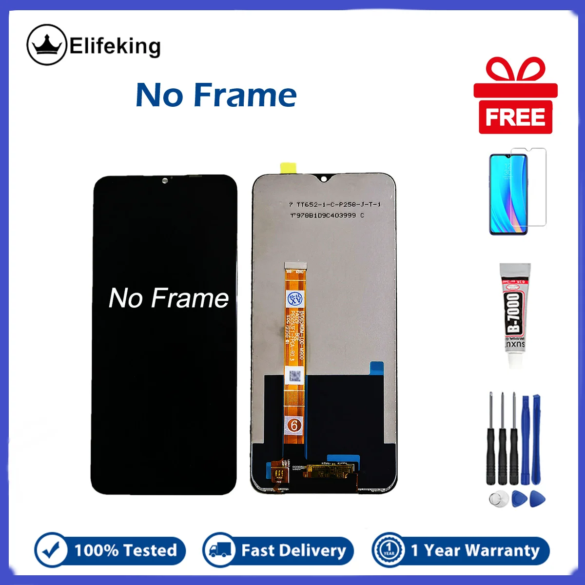 LCD For OPPO A5 2020 A9 A31 2020 Realme 5 5i 5S 6i C3 C3i A11 A11X A8 Display Screen Touch New Digitizer Assembly Replacement