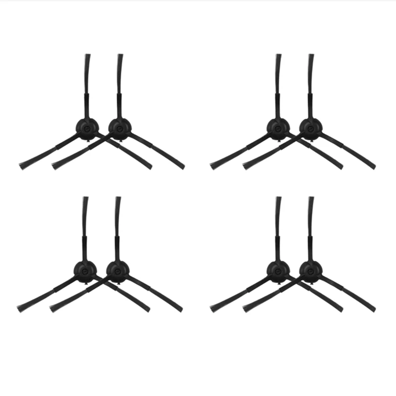 Kit spazzole laterali da 8 pezzi per pezzi di ricambio per aspirapolvere robot Xiebro HR1010