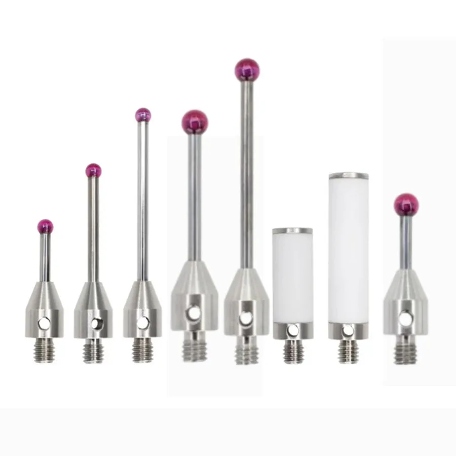 3D probe, 3D coordinate measuring needle, ruby measuring head, CNC machine tool specific measuring needle thread M4