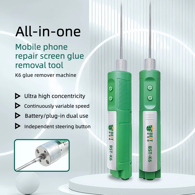 All In One Mobile Phone Repair Screen OCA Glue Removal Tool Variable Speed Charge And Plug Dual Use Professional Kit