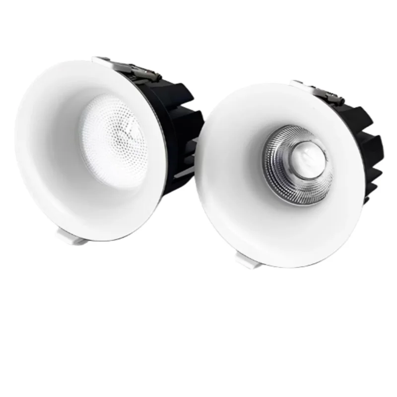 عكس الضوء المضادة للوهج راحة Led COB السقف النازل مصباح 7 واط 10 واط 15 واط 18 واط 24 واط بقعة تركيبات إضاءة إضاءة المنزل الداخلي